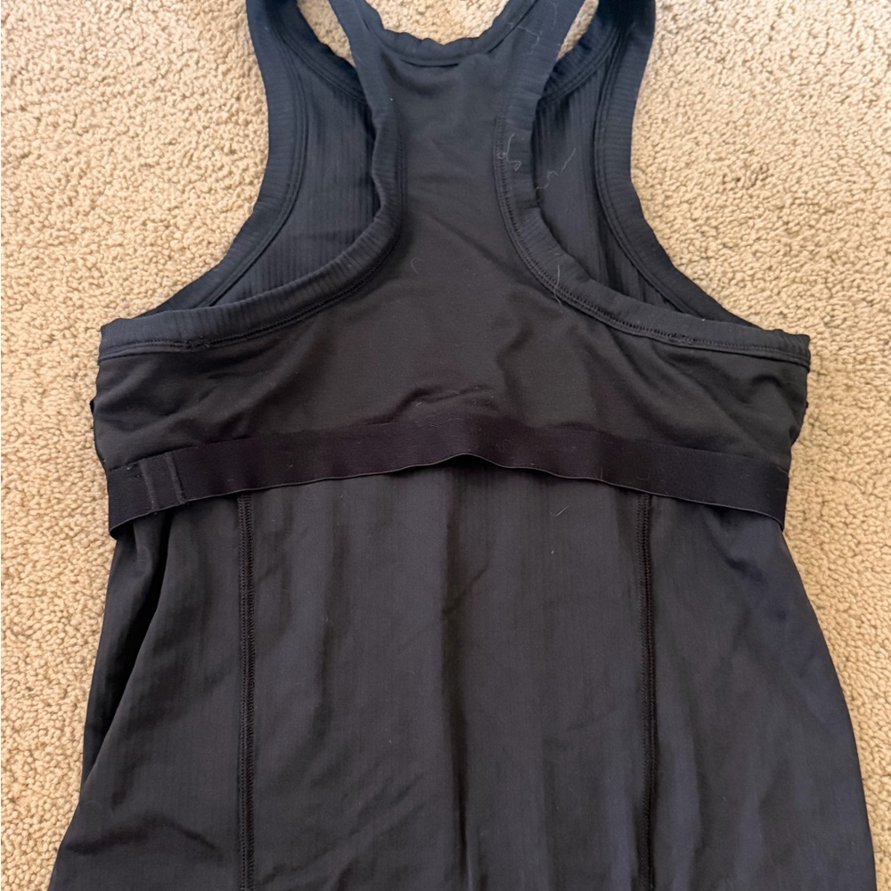lululemon athletica Black Ribbed Racerback Tank - Picture 5 of 6